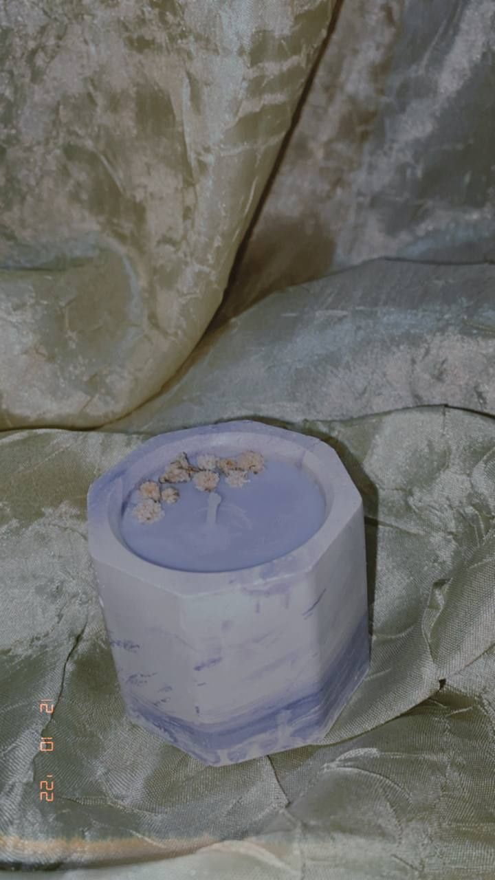 Свічка 5×6 см, з ванільним ароматом