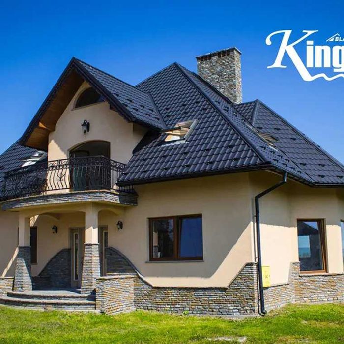 Diament Eco Plus, Kingas Eco Plus - tradycyjny wzór blachodachówki.