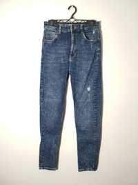 Pull & Bear jeans spodnie jeansowe rurki 38