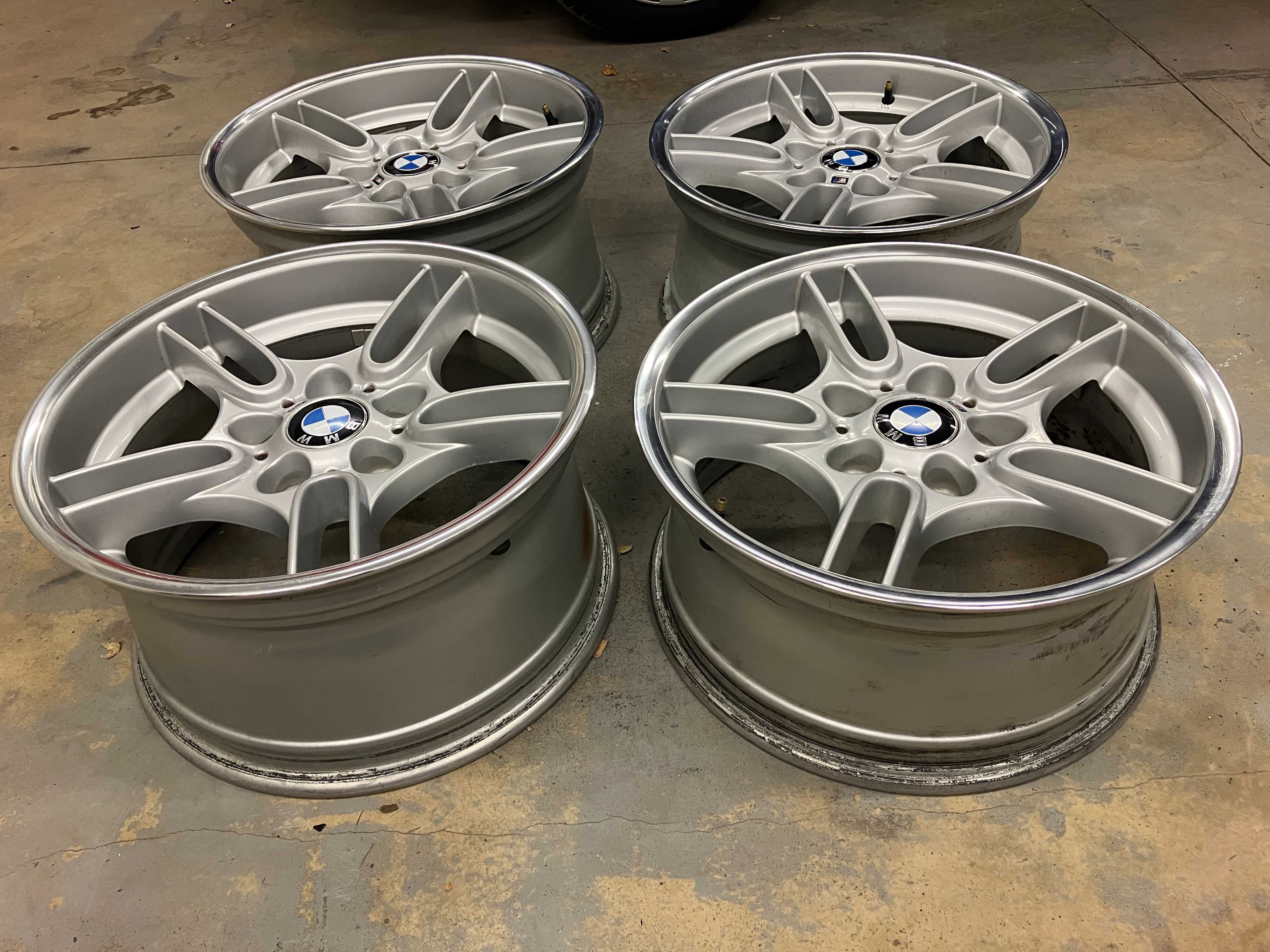 Felgi 17 m-pakiet Styling 66 Perfekt Stan Polerowane 8 9 cali BMW e39