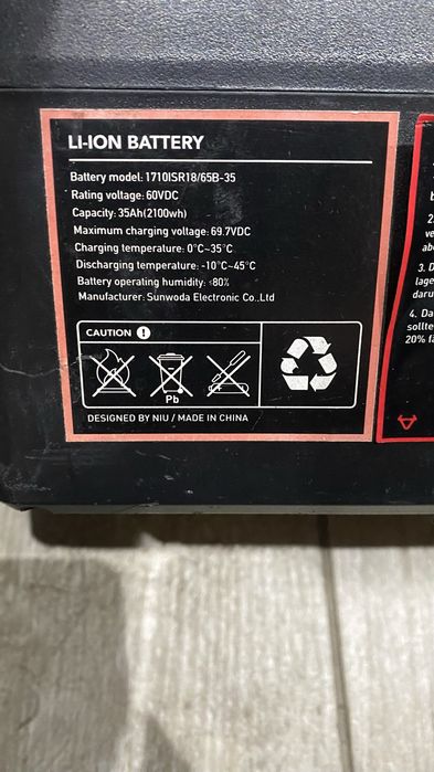 Skuter elektryczny niu GT