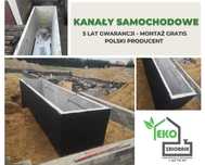 Kanały samochodowe betonowe piwnice zbiorniki gwarancja montaż