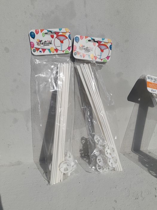 Varinhas de suporte balões