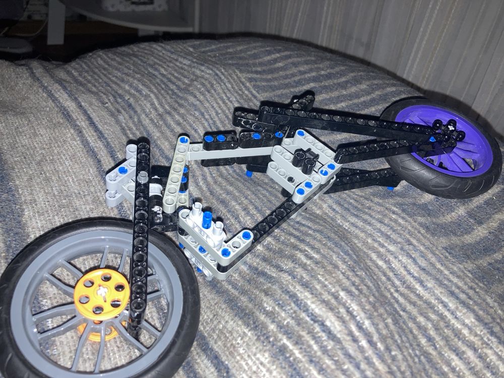 Custom lego motorbike