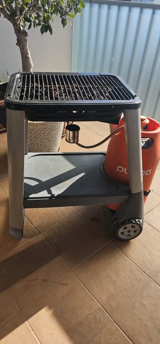 Grelhador camping gaz pedras lava