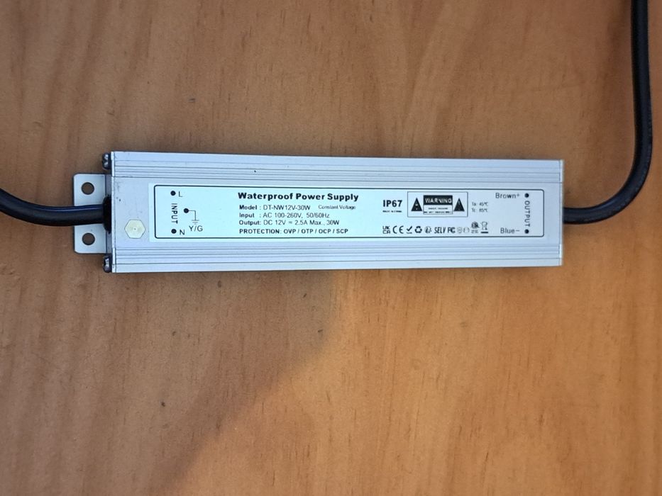 Transformador Led à prova de agua