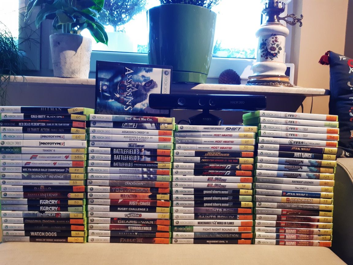 Gry xbox 360(czytaj opis) Minecraft, fifa, forza horizon, lego, kinekt