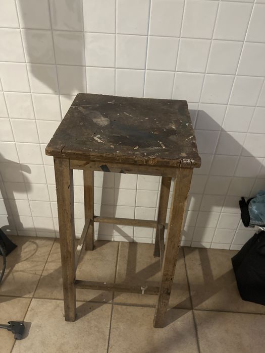 Banco vintage de carpinteiro