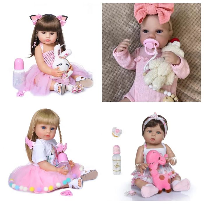 Лялька реборн дівчинка reborn кукла вініл