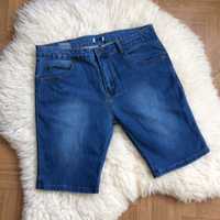 Spodenki niebieskie szorty męskie jeansowe jeans denim nowe S