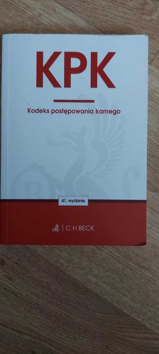 Książka Kodeks postępowania karnego C.H. Beck wydanie 41,  2018