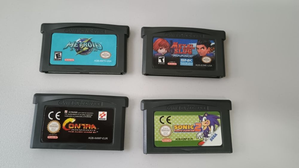4 gry gameboy advance