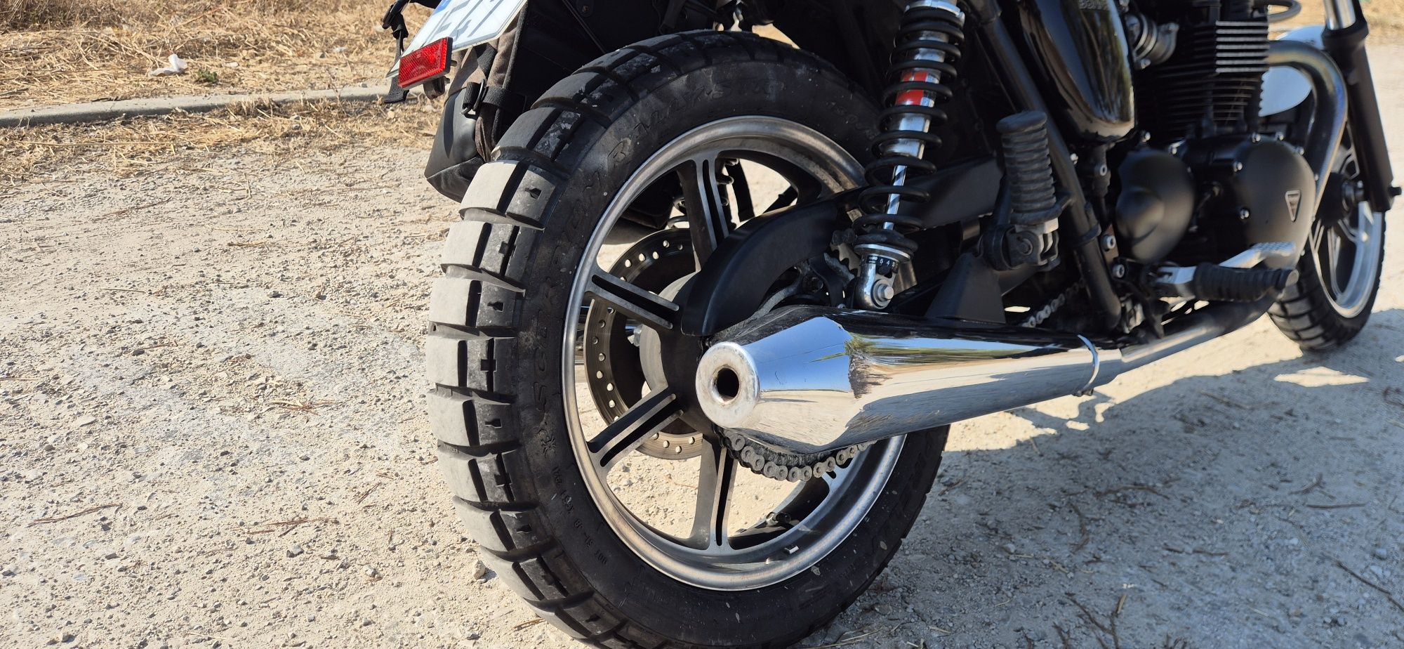 Triumph Bonneville T100 de 2010 NACIONAL