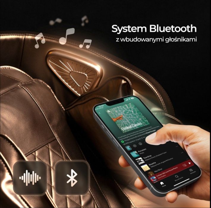 Масажне крісло  Mebel  ELIT VX MAX коричневе, бежеве, чорне, сіре