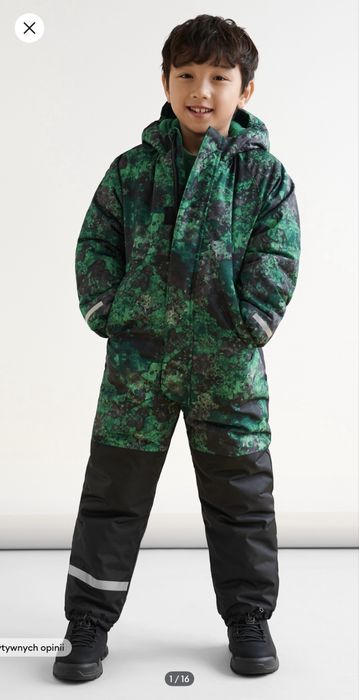 Kombinezon zimowy Ocieplany Sinsay 110 + 4 czapki gratis