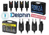 Сигналізатори покльовки Delphin Forza, Coder, Tecton, Optimo, Briton