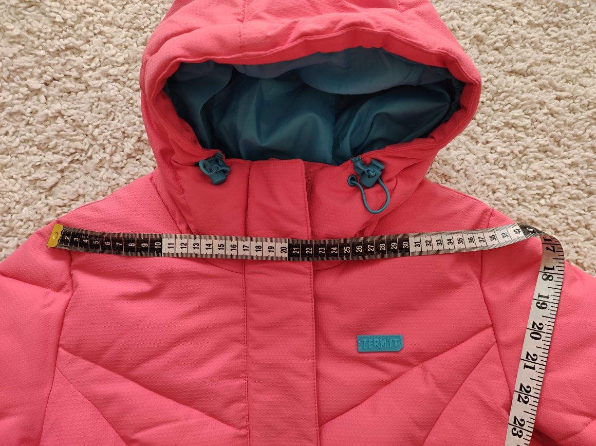 Зимняя куртка, лыжная, очень теплая,термо TERMIT. Р. 146-152