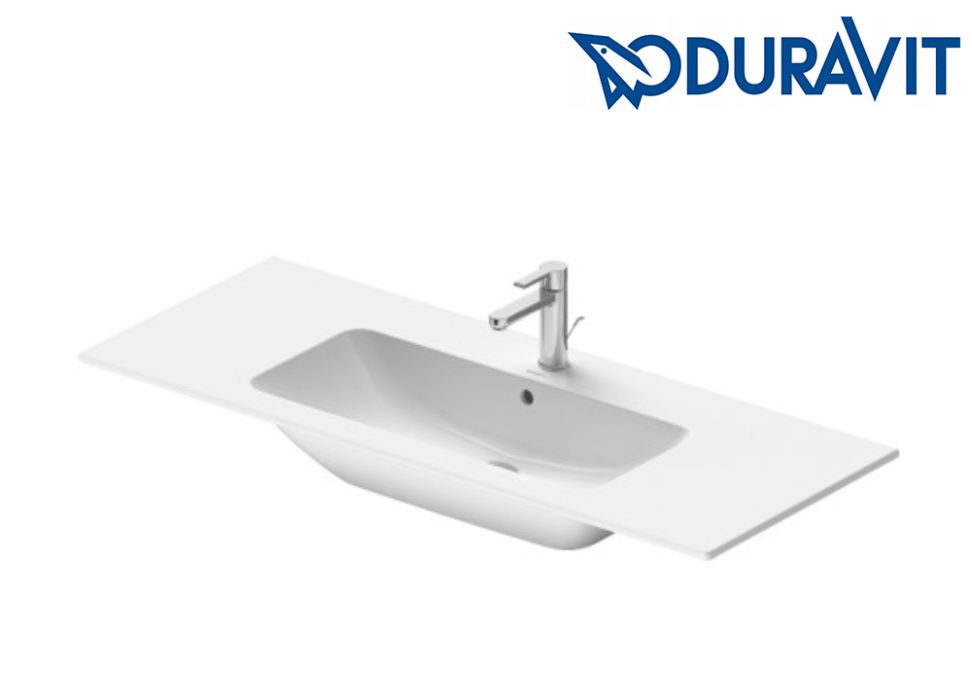 Duravit, ME by Starck. Umywalka meblowa, prostokątna, 123cm