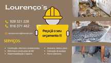 Serviços Pedreiro/Ladrilhador