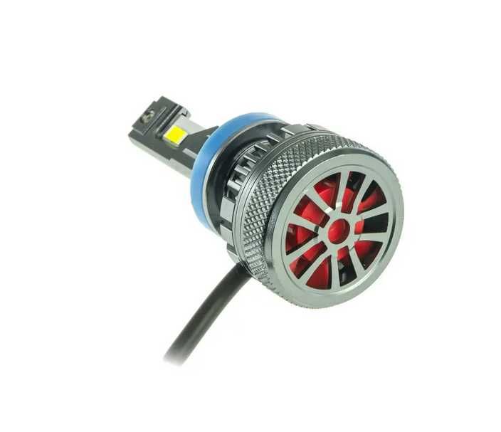 лампи LED H8/H9/H11/H16 12V 45W 5500K 9800L CAN BUS з вентилят.