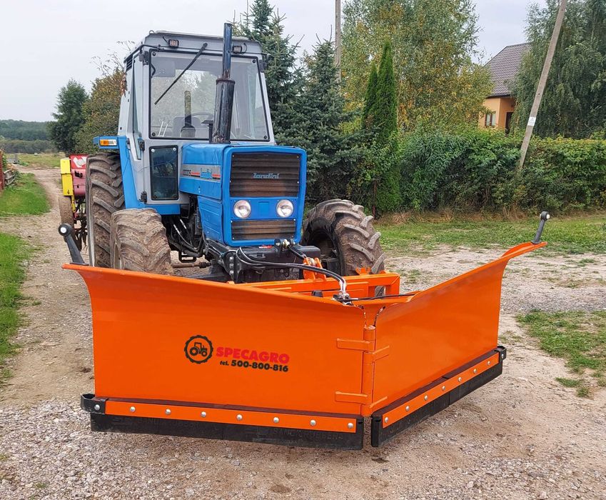 PROMOCJA ! Pług śnieżny STRZAŁKOWY do pryzm kiszonki Euro/Tuz