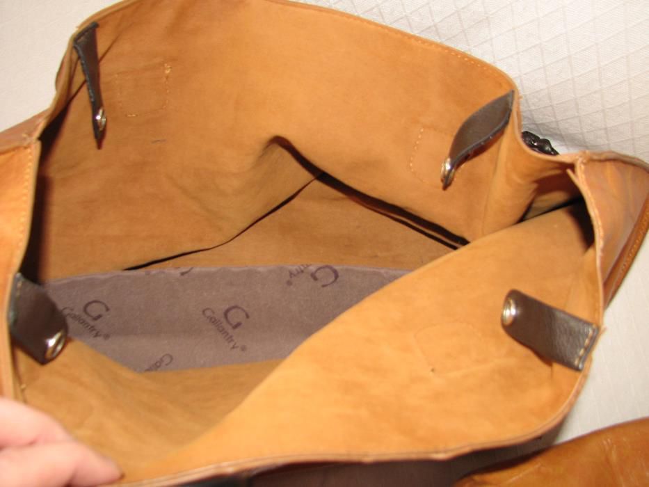 Torebka shoper bag kolor camel, przepiękna.