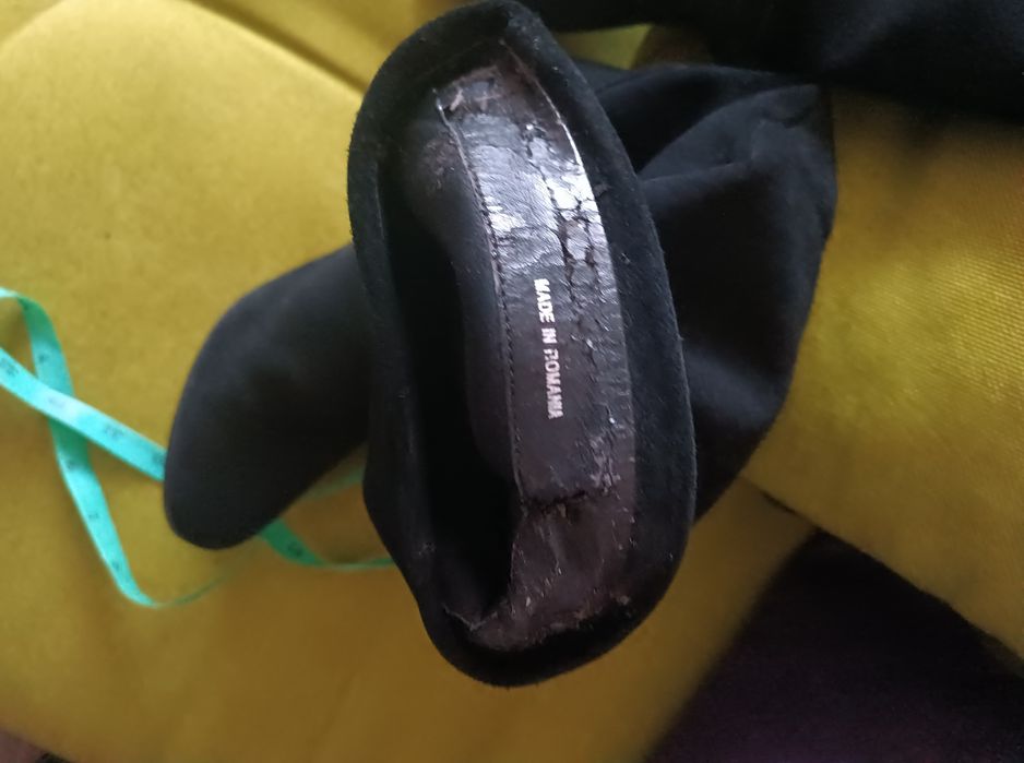 Сапожки.натуральная замша. 39 размер