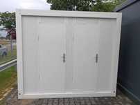 Kontenery sanitarne/Kabinki WC+ prysznic, podwójne 1,43 x 2,68