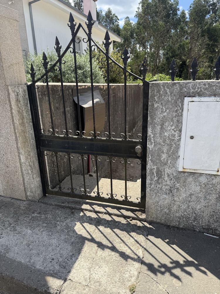 Portão em ferro maciço