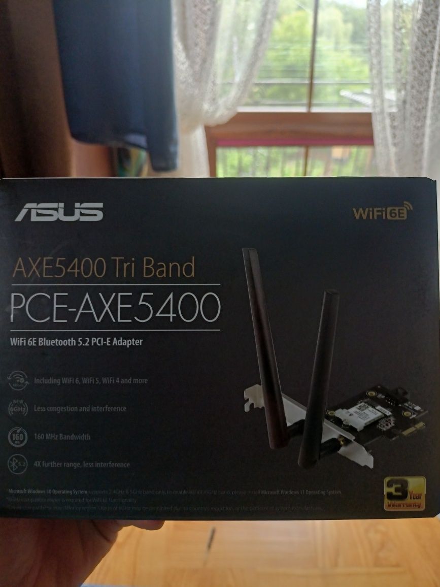 Karta sieciowa Wifi 6E