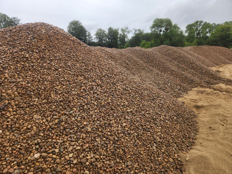 Transport, sprzedaż piasek, ziemia, gruz