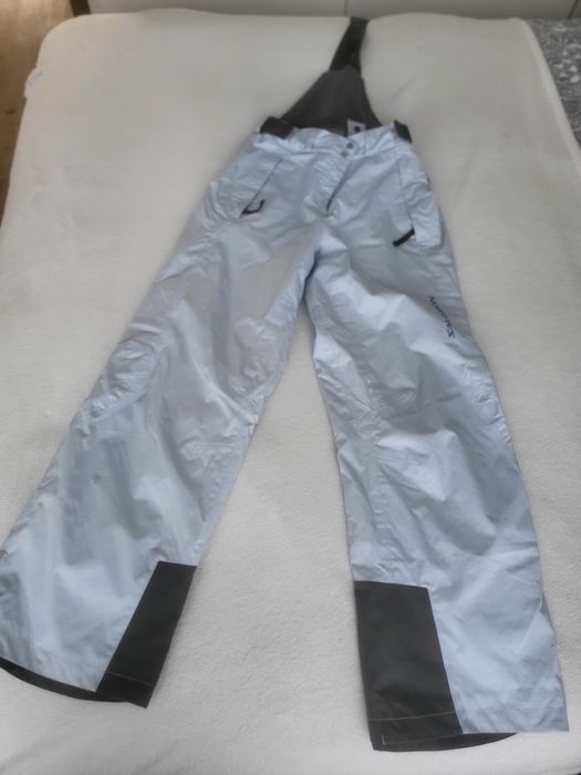 Spodnie narciarskie Salomon, błękitne,  rozm 42