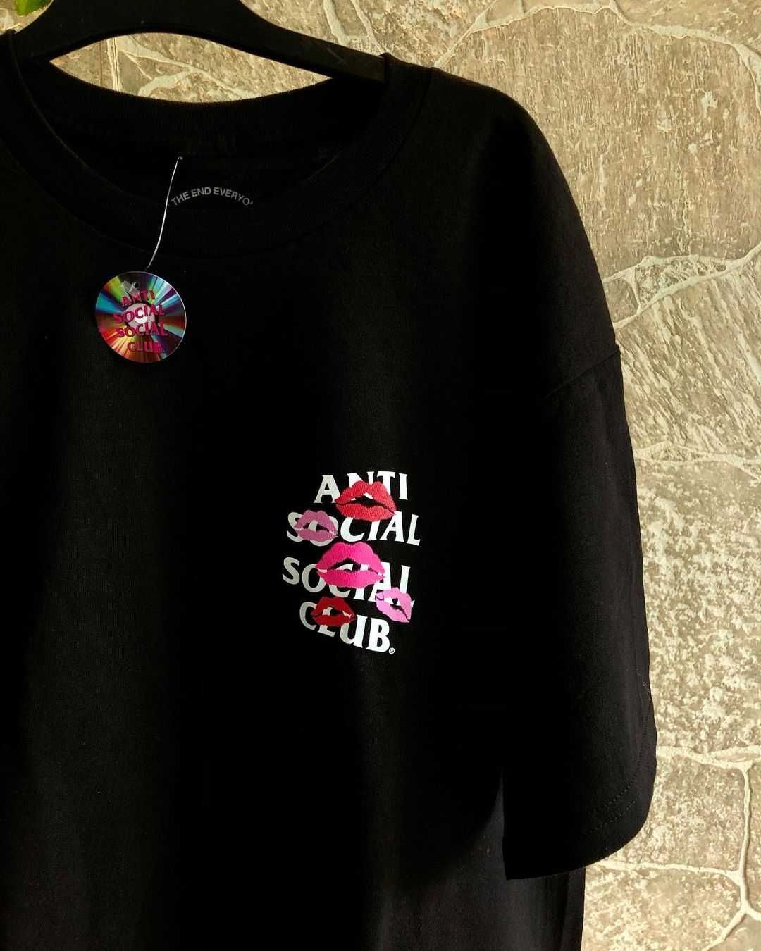 Мужская футболка anti social social club assc