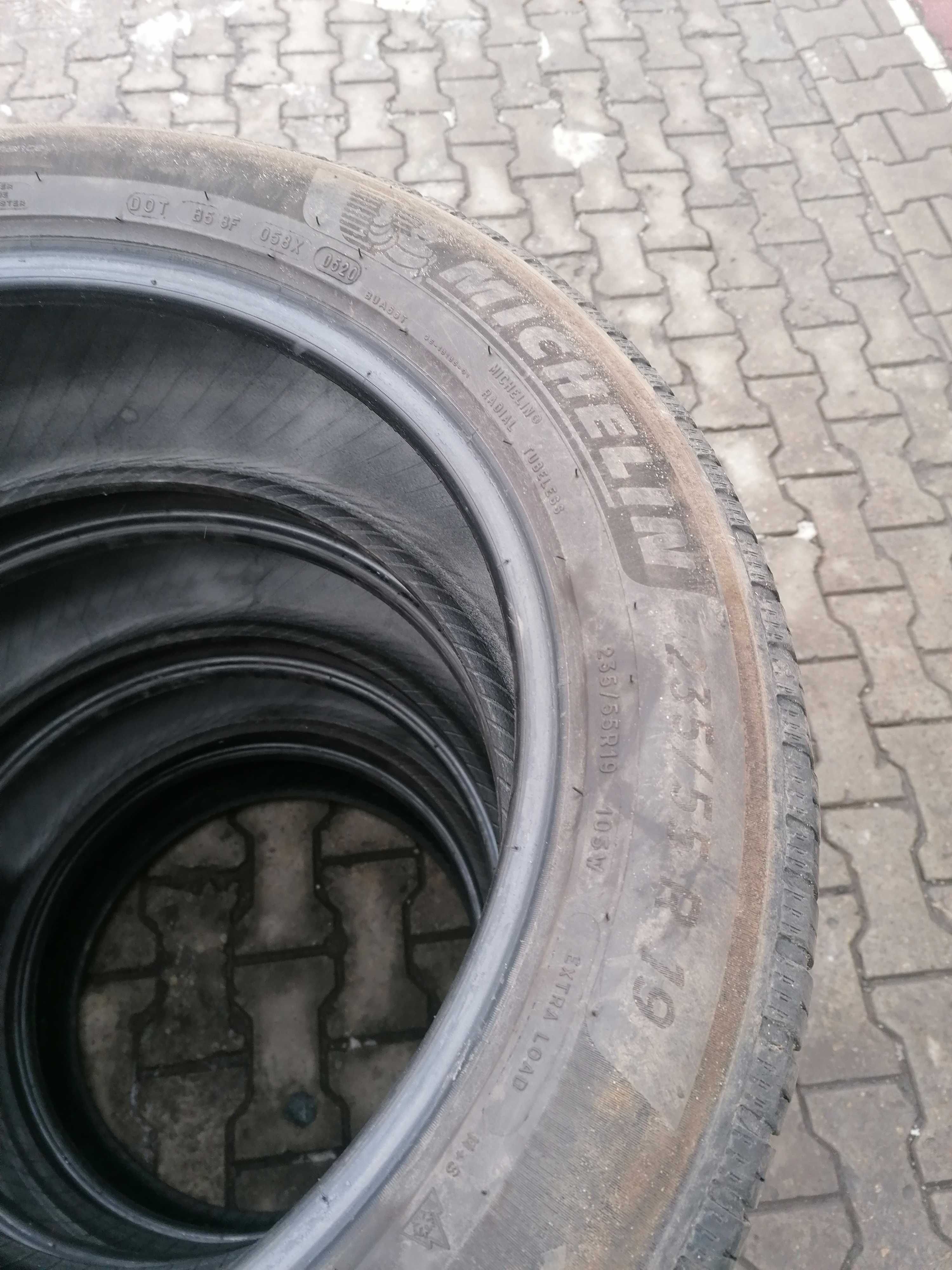 Opony całoroczne 235/55/19 Michelin 2020r 4szt