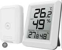 Cyfrowy termometr monitory wewnątrz i zewnątrz