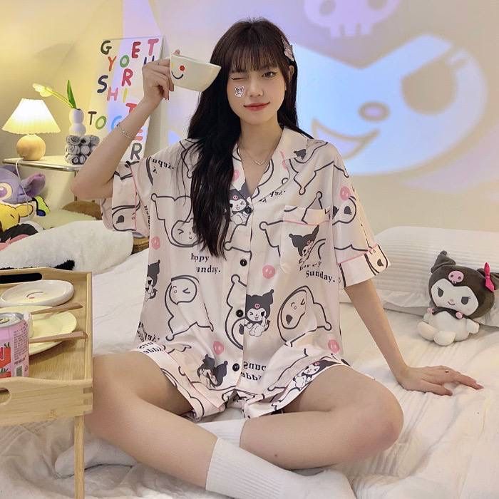 Пижама Hello kitty, Cinnmaroll, Kuromi для девочек 10-15 лет