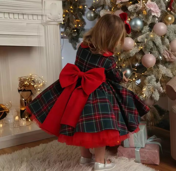 Святкова новорічна сукня плаття для дівчинки 80,90