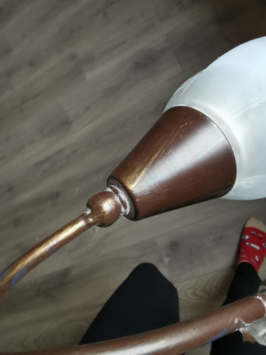 Wisząca lampa, pokojowa na pięć żarówek