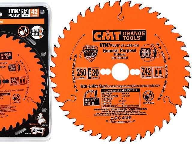 CMT 271.250.42M Tarcza Piła Widiowa do cięcia drewna 250x30 Z42