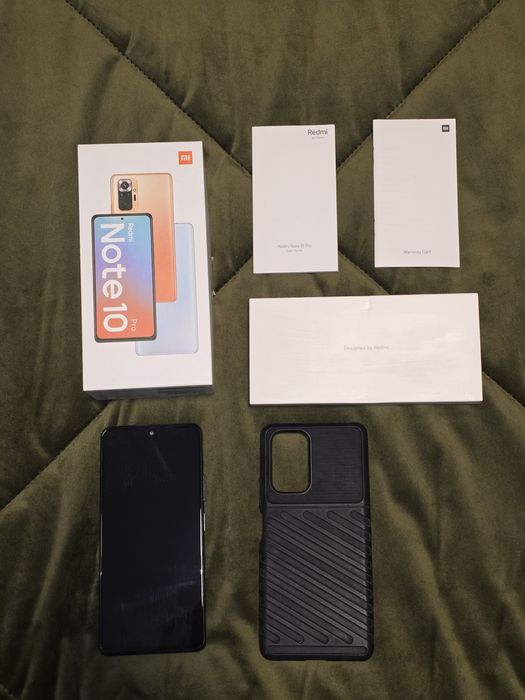 Xiaomi Redmi Note 10 Pro Glacier Blue 128GB99% NOVO