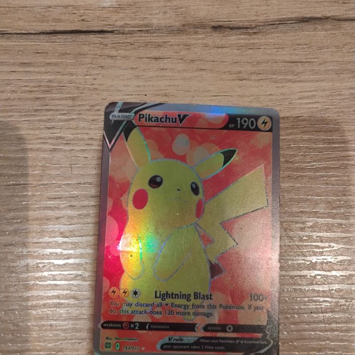 Karta PIKACHU 5 tcg