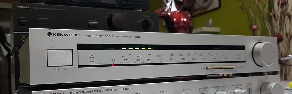 Sintonizador Kenwood KT-30l, Em Bom Estado