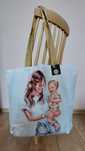 Prezent na Dzień Matki/Torba na zakupy lub plażę/ mommybag