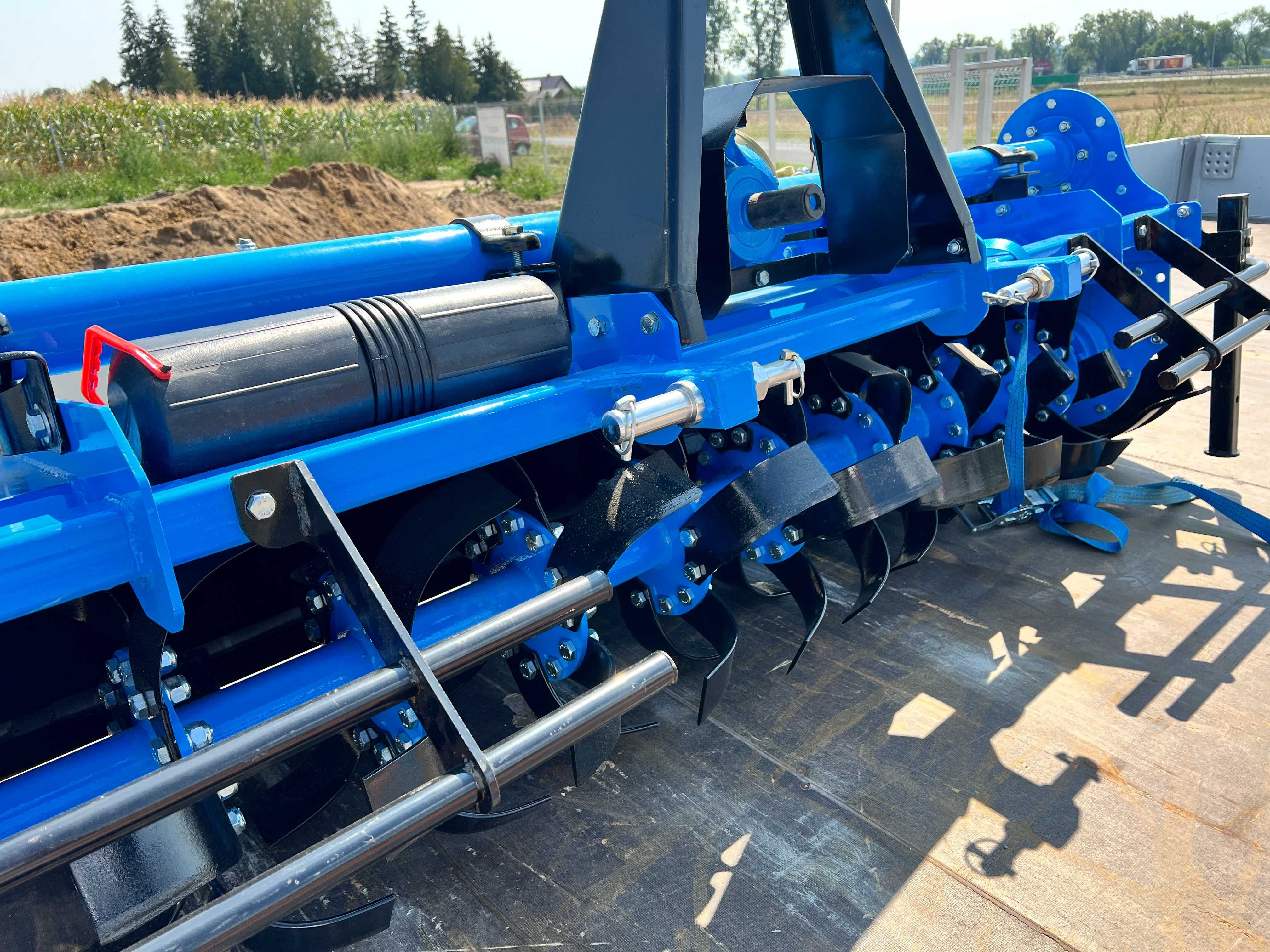 Glebogryzarka polowa ogrodowa Mocna! 1.4- 2.0m Agrostar Bomet --RATY--