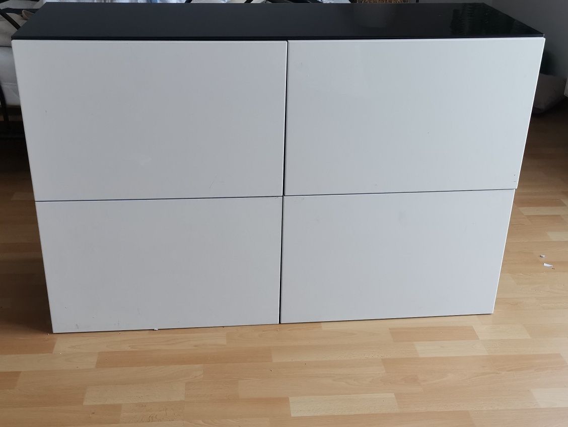 Ikea Besta dwie szafki