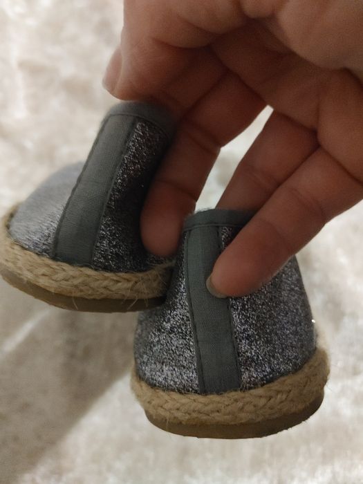 Espadryle brokatowe Primark rozm.37