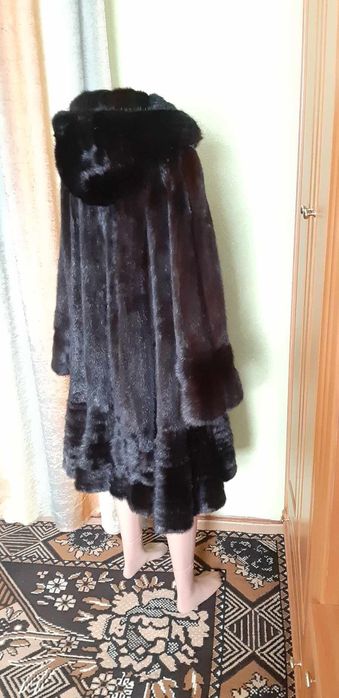 Futro naturalne z norki XL