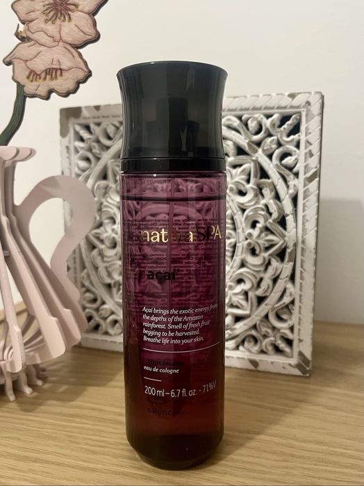 Conjunto Body Splash e Body Lotion de Açai.