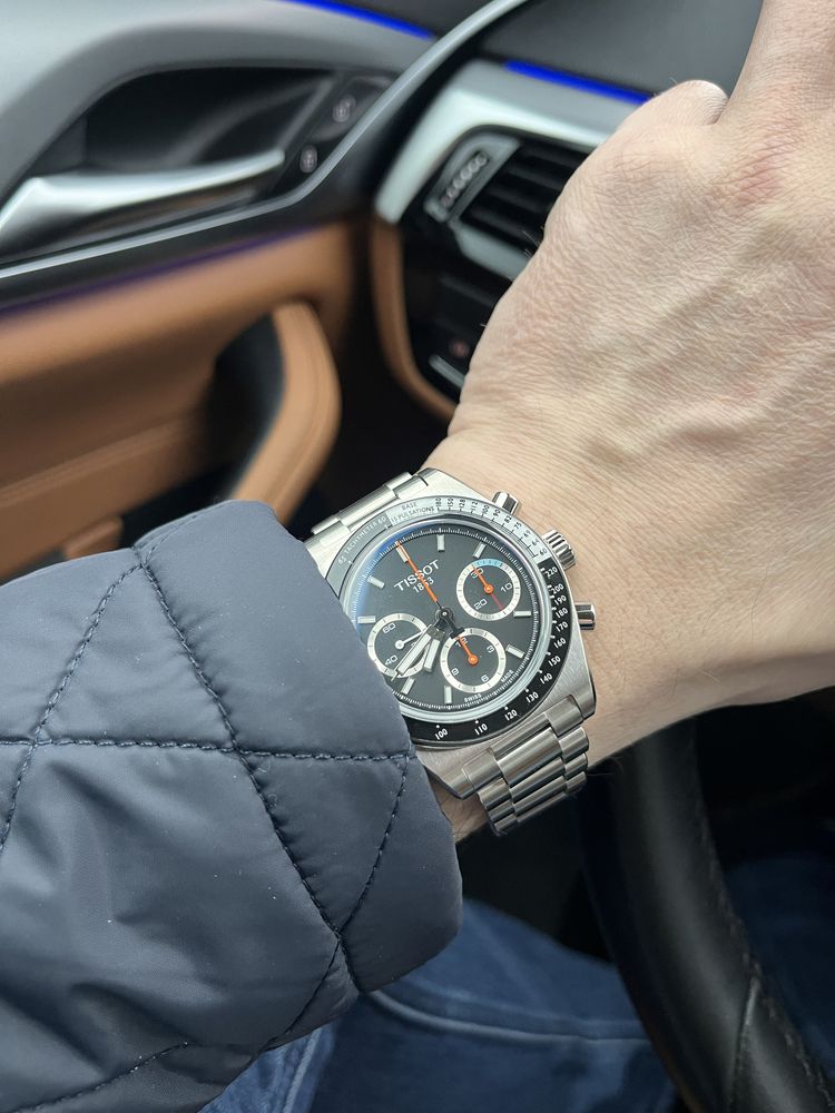Zegarek męski Tissot PR516 Mechanical Chronograph + 2 paski