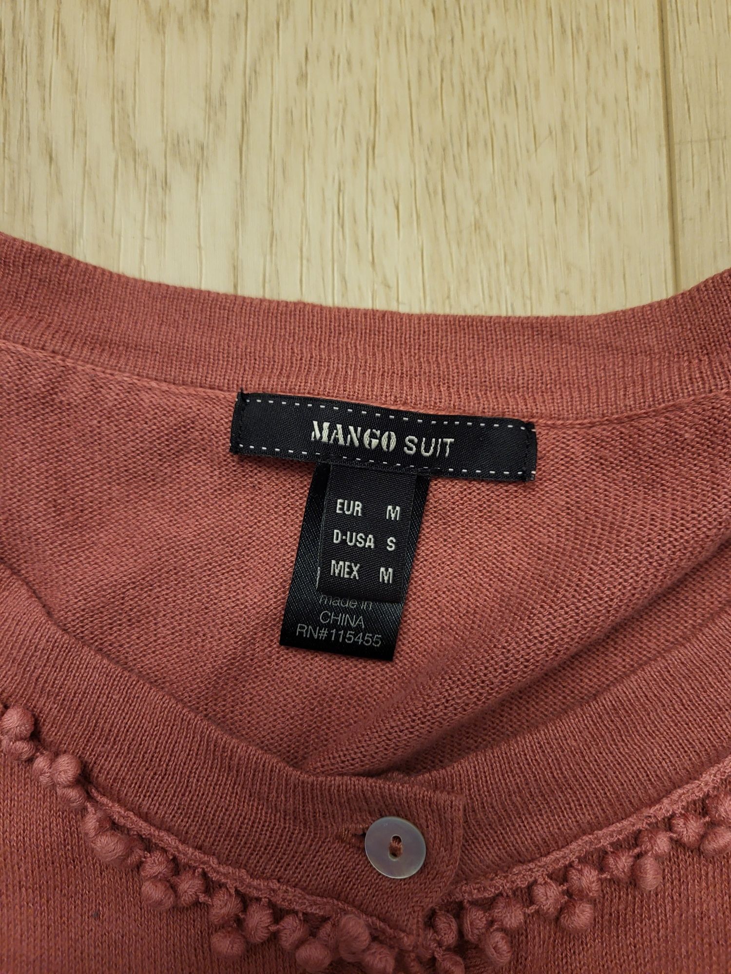 Koronkowy Sweterek Mango S / M